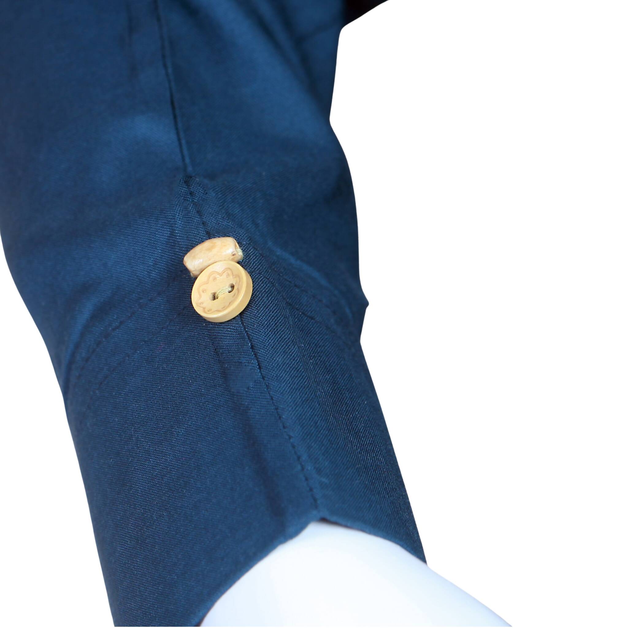 Shirt, Blue Linen Comfort, Breathability & Style, for Every Season