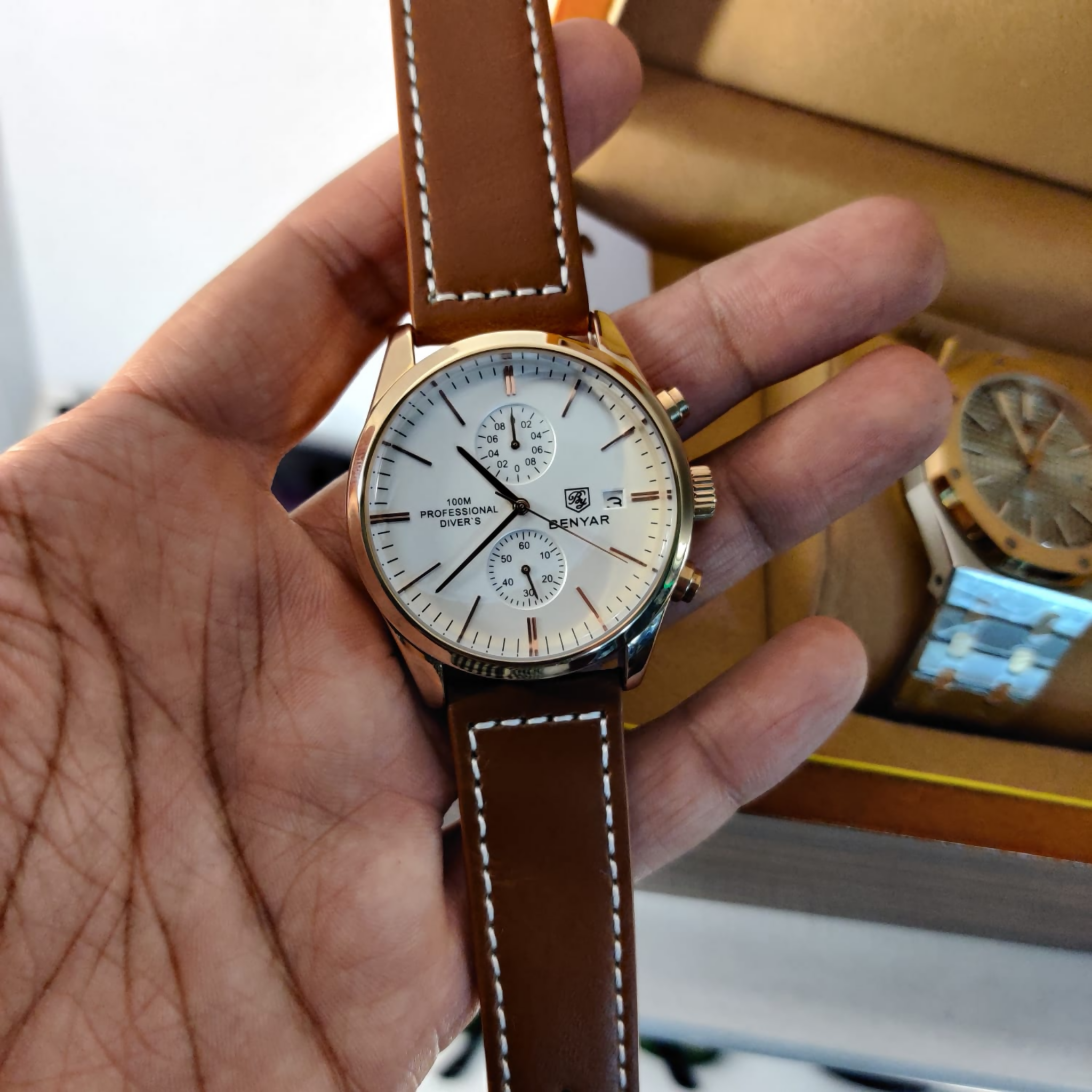 Benyar Watches, Original Collection, 1-Year Warranty, Gift Box Included