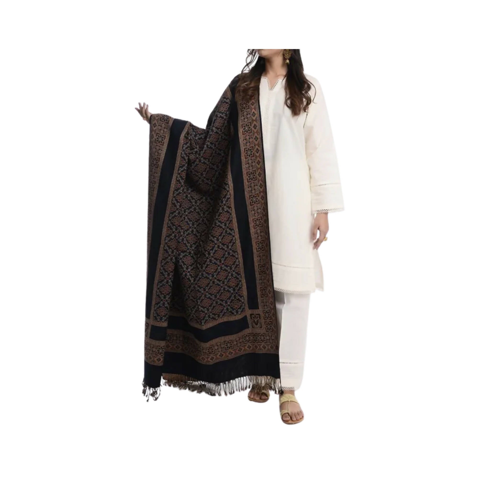 Shawl, Soft Fabric And Light Weighted, for Women