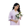 Shirt, Lustrous Lilac, Chic Baggy-Style, for Comfortable Summer Elegance