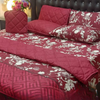 Comforter Set, High-Quality Cotton Salonica, Exquisite 7-Piece Printed Cotton