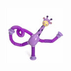 Giraffe Toy, LED Telescopic Suction Cup, Educational Fun, for Kids'
