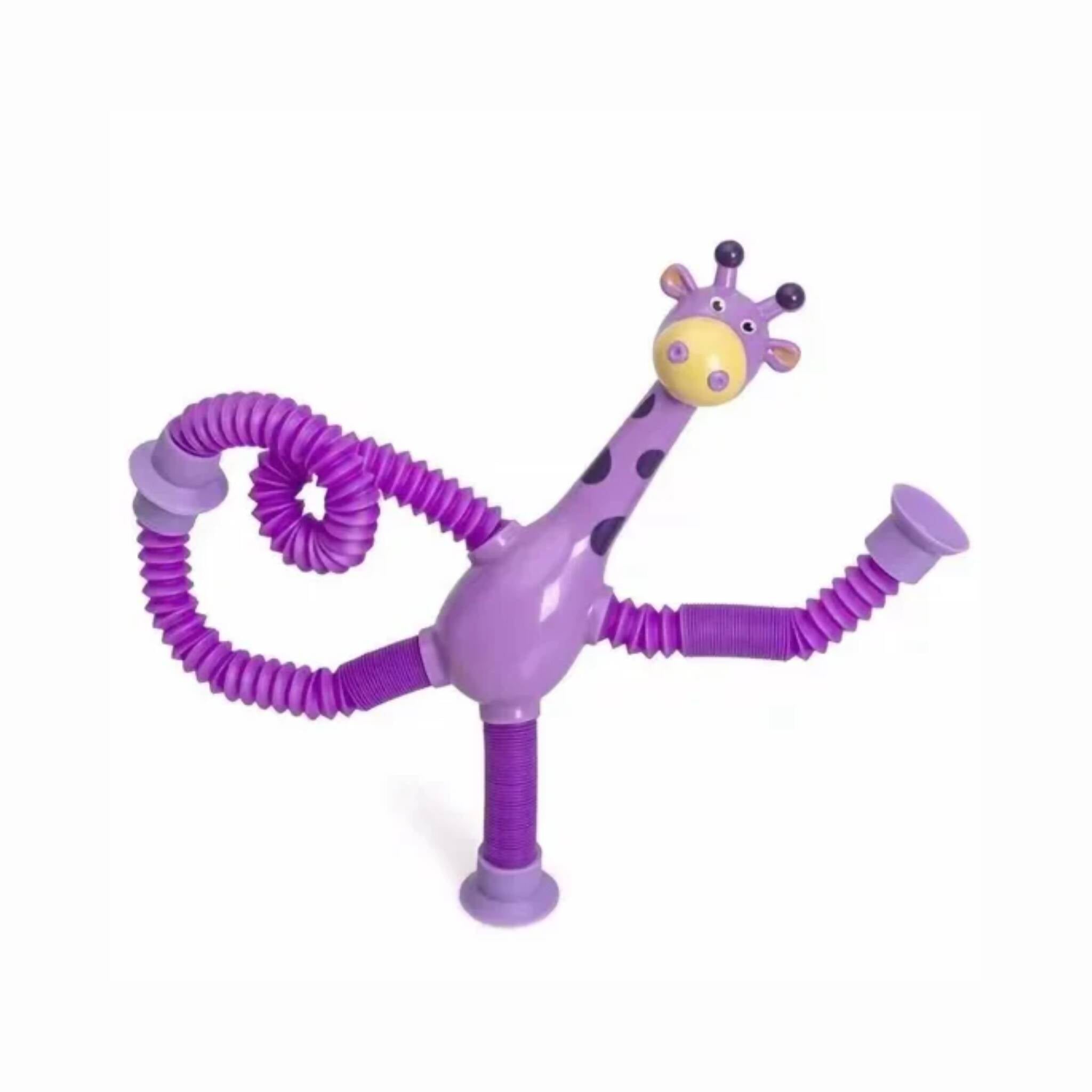 Giraffe Toy, LED Telescopic Suction Cup, Educational Fun, for Kids'