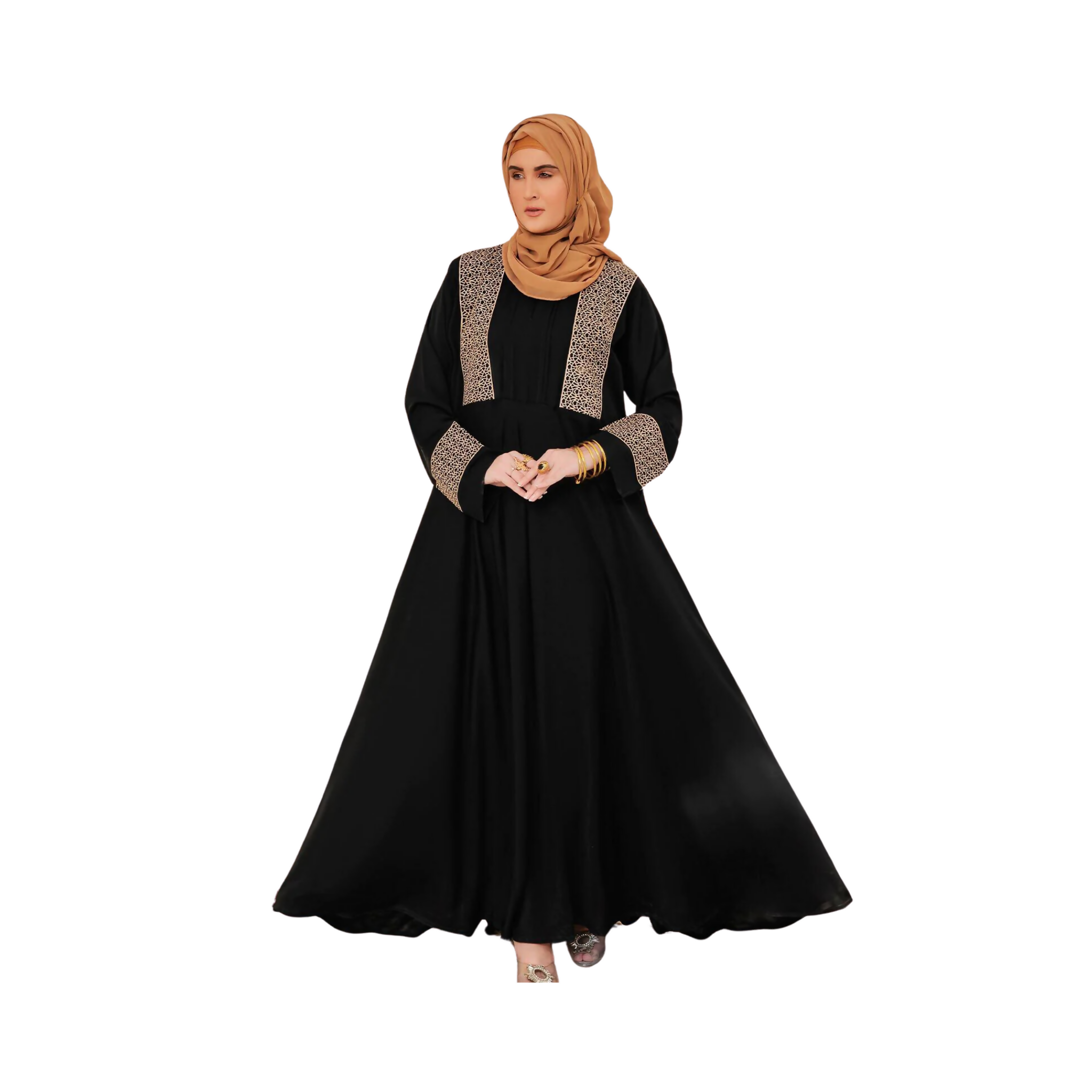 Abaya, Stylish with Sequence Embroidery, for Women
