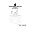 Power Adapter, Apple 20W USB C with Cable, Convenient for home, or On-the-Go charging