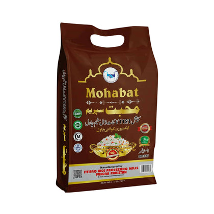 Rice, Mohabat Basmati Supreme & Extra Long Grain_5kg