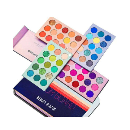 Eyeshadow Palette Color Board, 60 High Pigmented Shades, Mattes & Shimmers