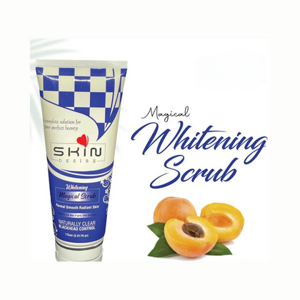Whitening Magical Scrub, Skin Desire & Reveal Your Radiance!