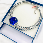 Drum Shaped Necklace, Intricate Design & Versatile Style, for Women