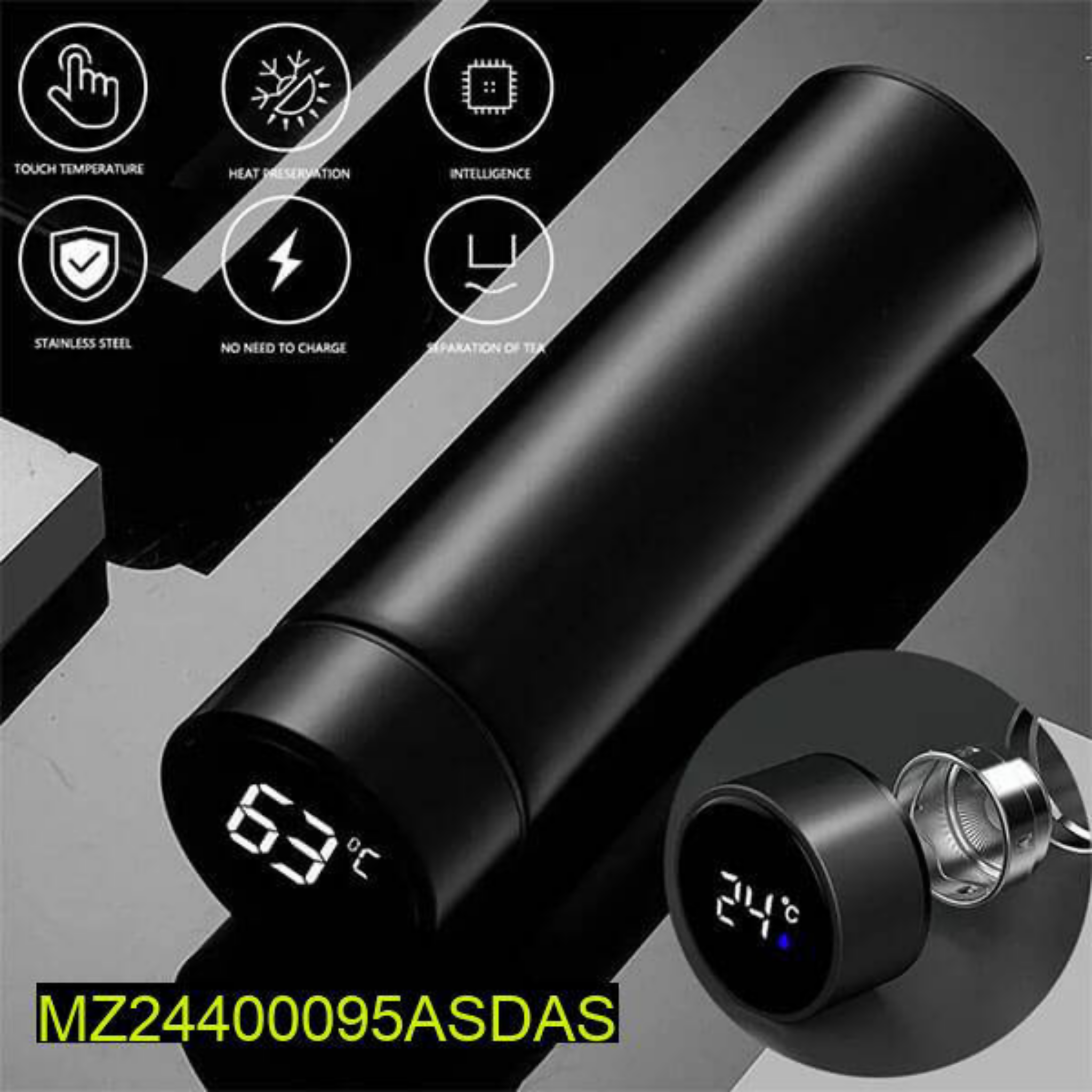 Digital Water Bottle, Stay Hydrated & Stay Connected