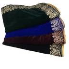 Velvet Shawl, Exquisite Embroidered & Crafted with High-Quality Velvet Fabric, for Ladies