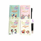 Magic Book, Engaging Calligraphy Learning without Mistakes, for Kids'