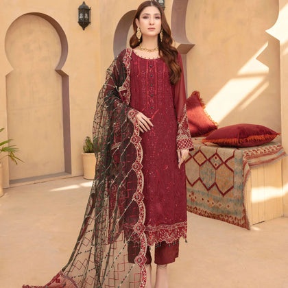 Women Unstitched Suit