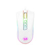 Mouse, Redragon Cobra Chroma White, 16.8M RGB, 10,000 DPI, 7 Buttons, for Gamers