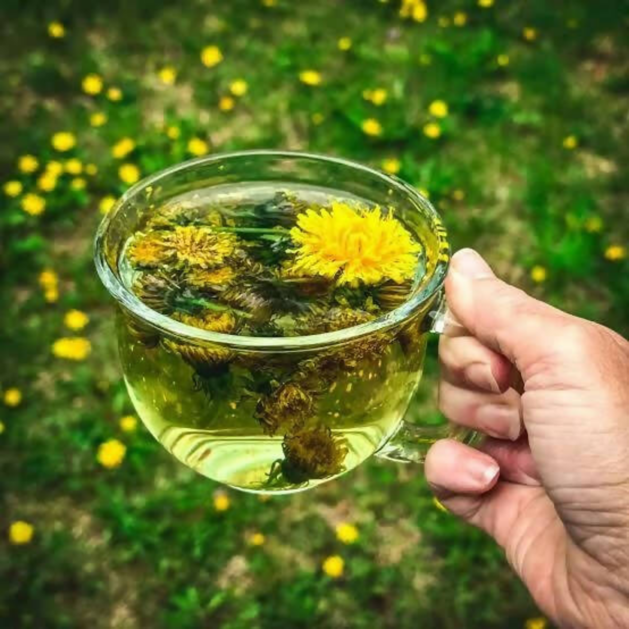 Dandelion Tea (Flower, root & leaves mix), Reduce Inflammation, & Improve Heart Health