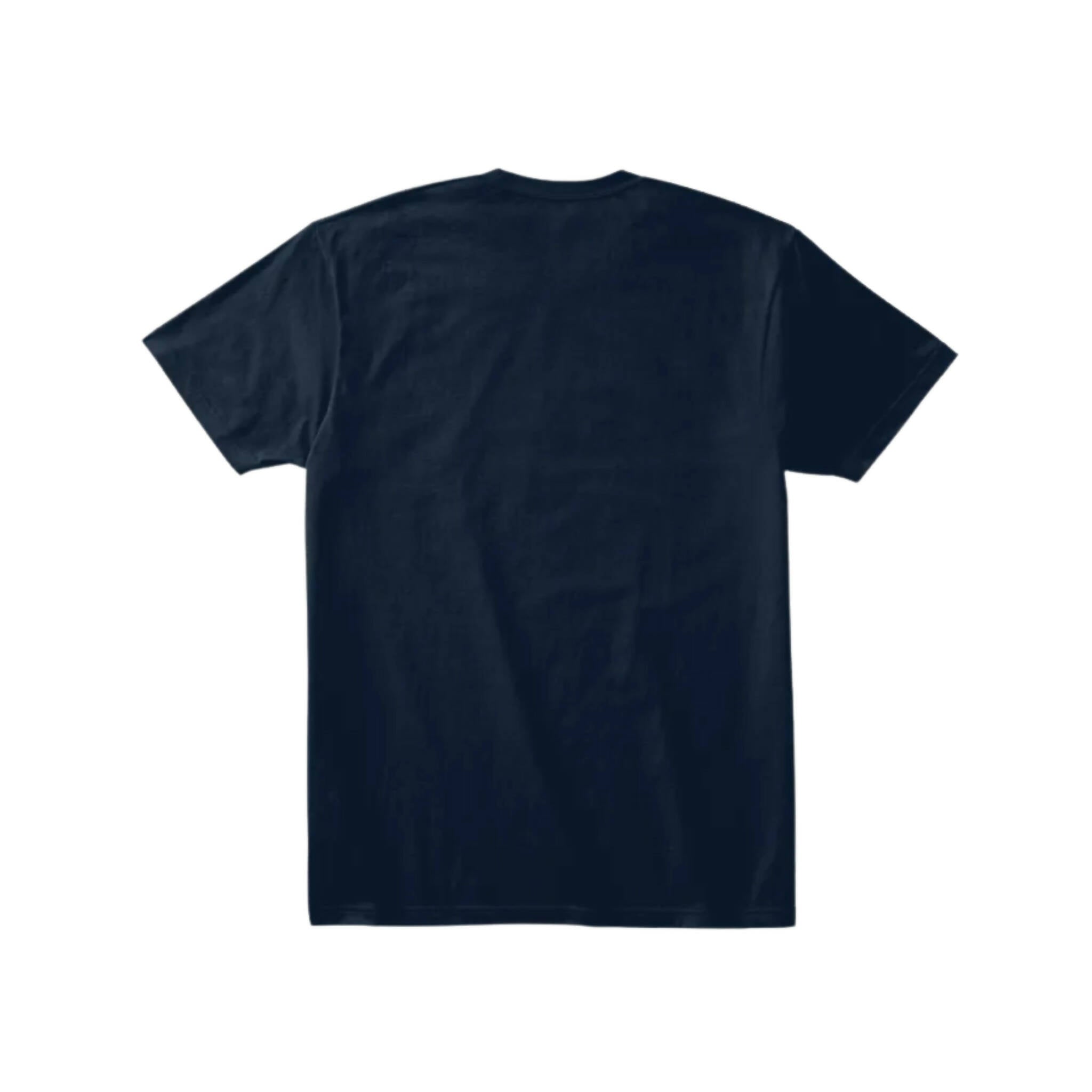 T-Shirt, Navy Blue & Short Sleeve, for Men