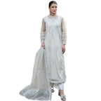 Suit, Sophisticated Elegance, Three-Piece Silk with Sequins Embroidery, for Women