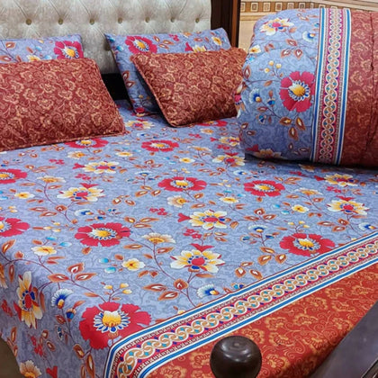 Comforter Set |Floral & 6-Piece | Polycotton Blend