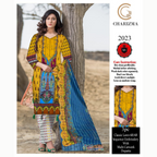 Unstitched Suit, Elegant Classic Lawn Ensemble, Timeless Charm, for Women