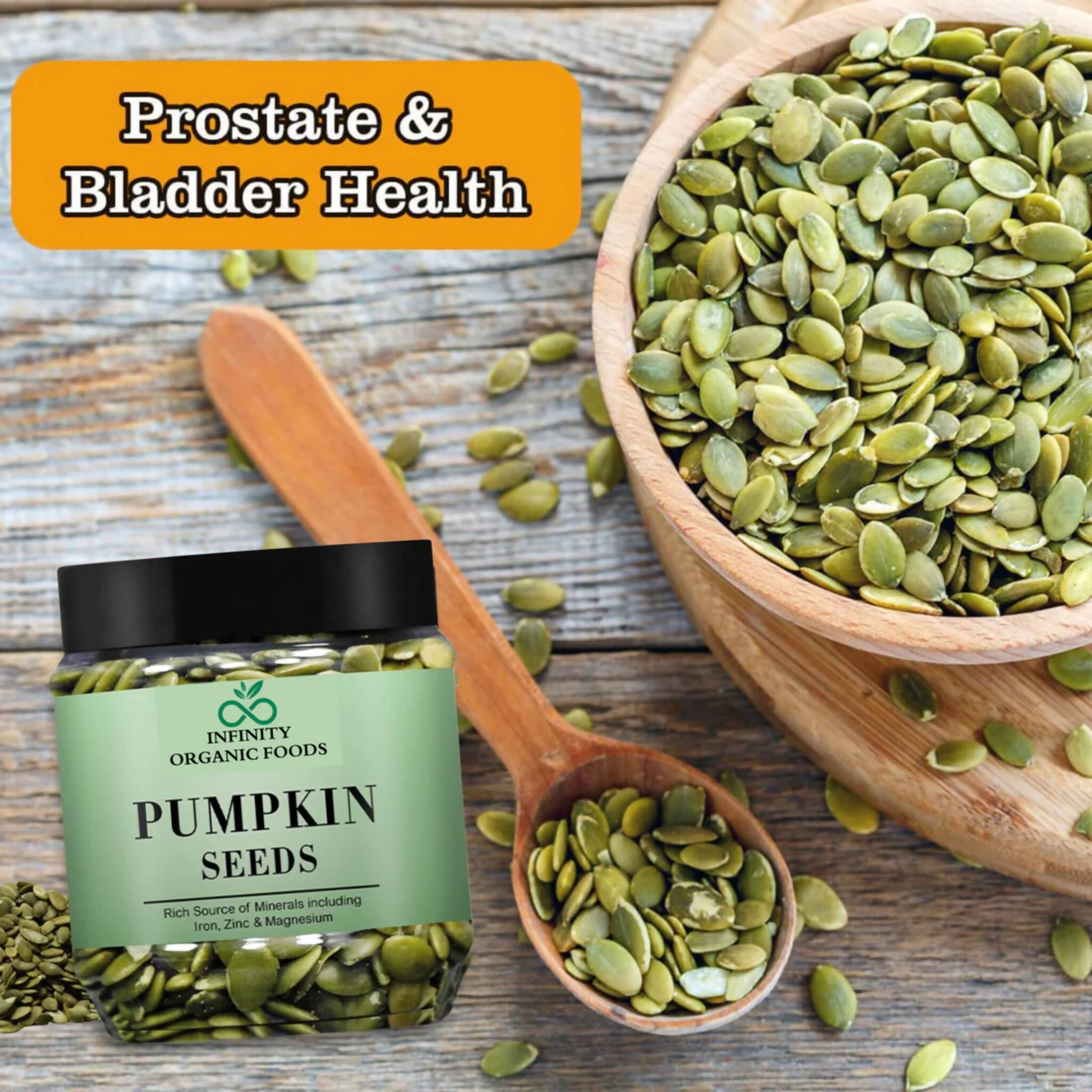 Pumpkin Seeds, May Improve Heart Health & Lower Blood Sugar Levels, (کدو کے بیج)