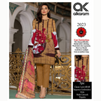 Unstitched Suit, Elegant Classic Lawn Ensemble, Timeless Charm, for Women