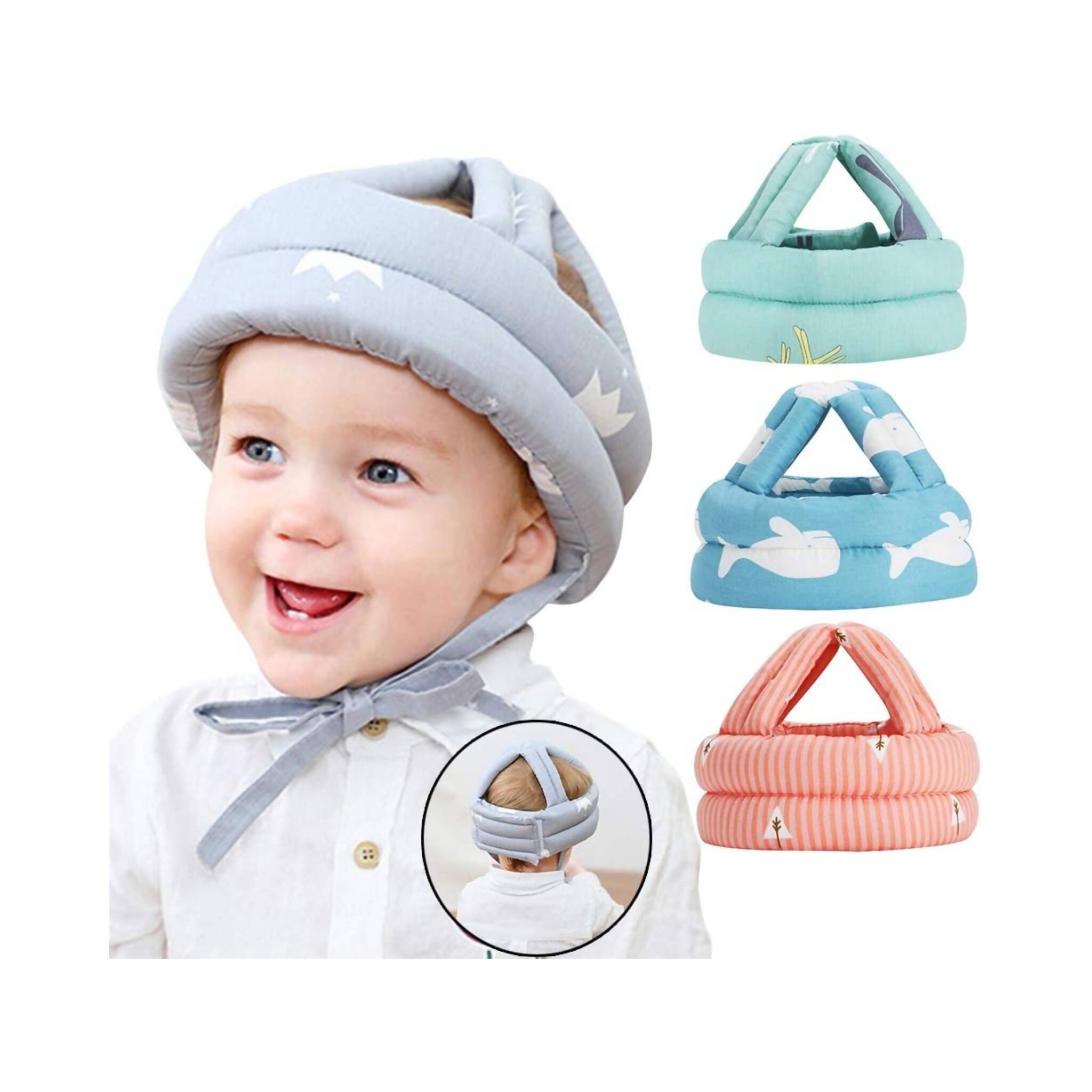 Head Protector, Adjustable, Protective & Comfortable, for Babies'