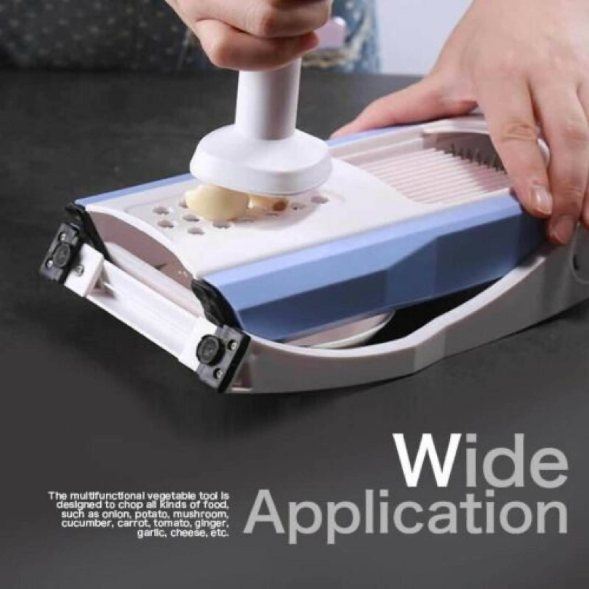 Mandoline Spring Slicer, Effortlessly Slice and Dice
