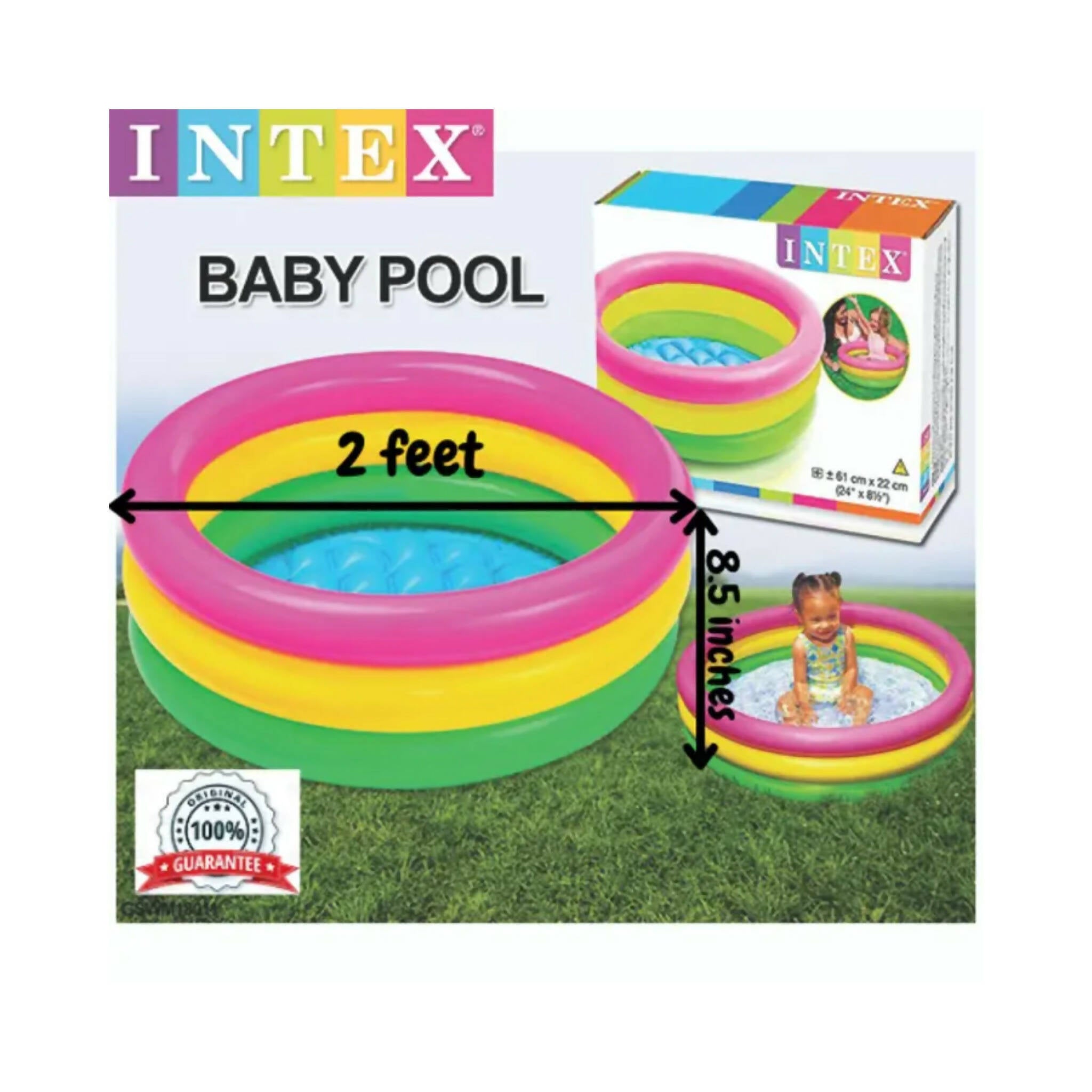Intex Swimming Pool, Summer Water Play & Cooling Off, for Kids'