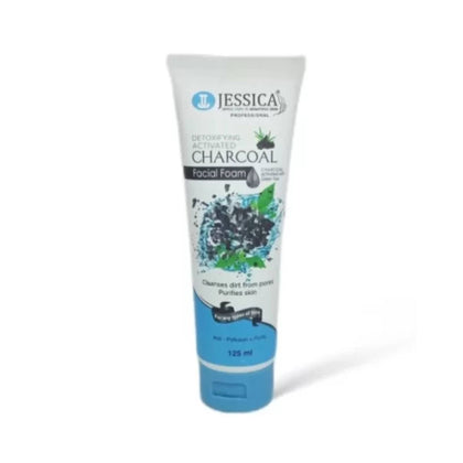Face Wash, Jessica Detoxifying Activated Charcoal, for Radiant & Balanced Skin