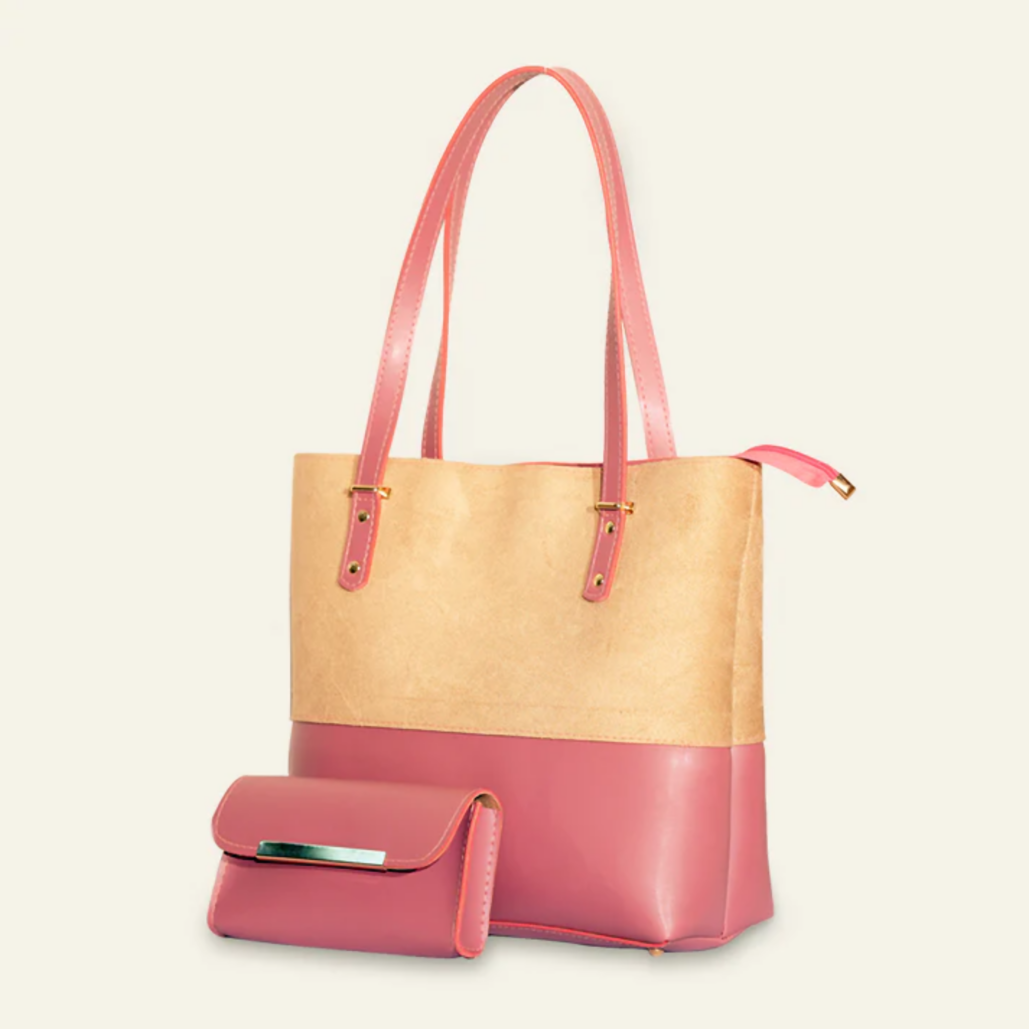 Tote Bag, Double Tone Bag - Versatile Style for Every Day & Season