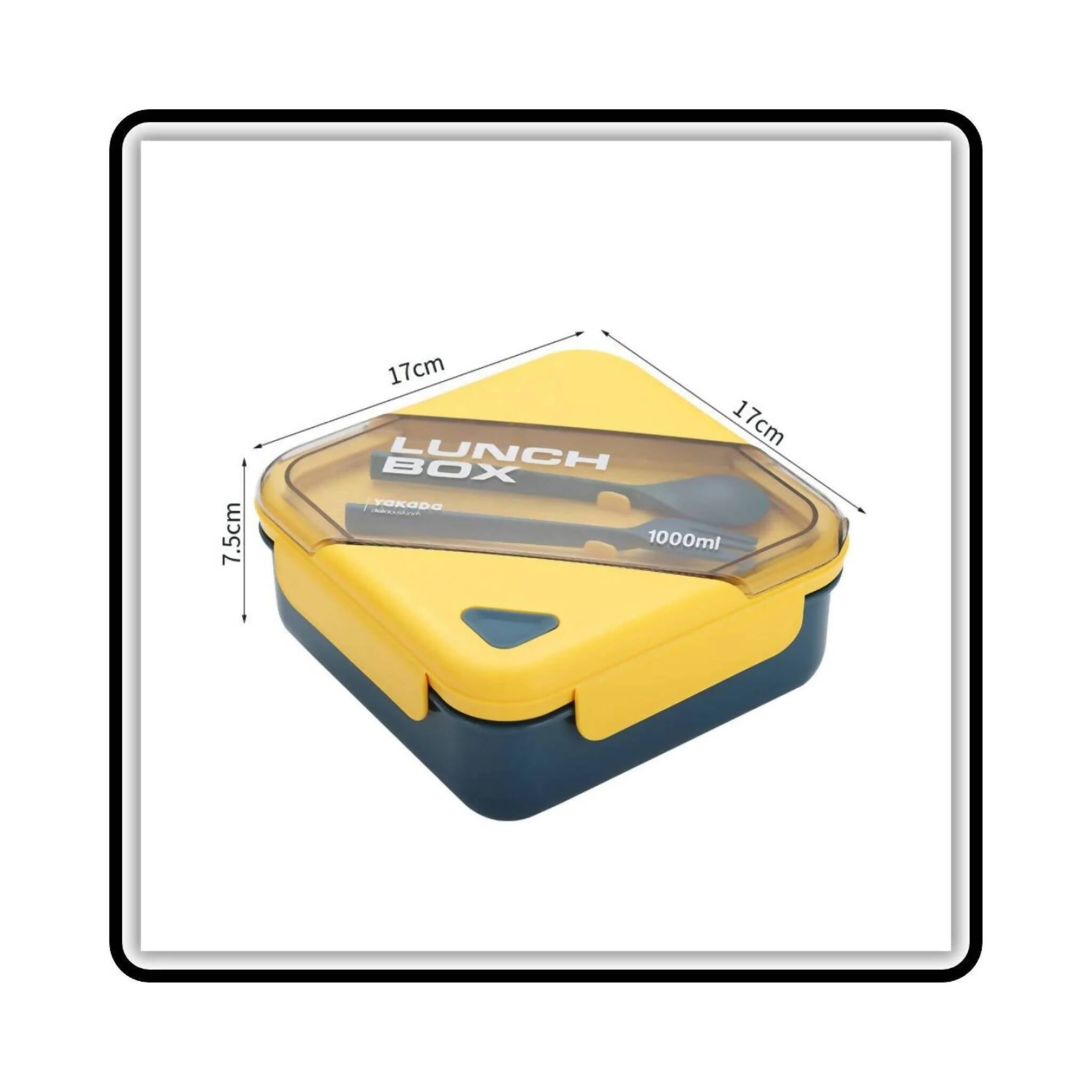 Lunch Box, Meal Mate 1000ml Your Go-To Portable Lunch Solution!