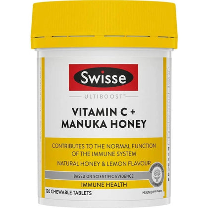 Swisse ultiboost vitamin C+ manuka honey