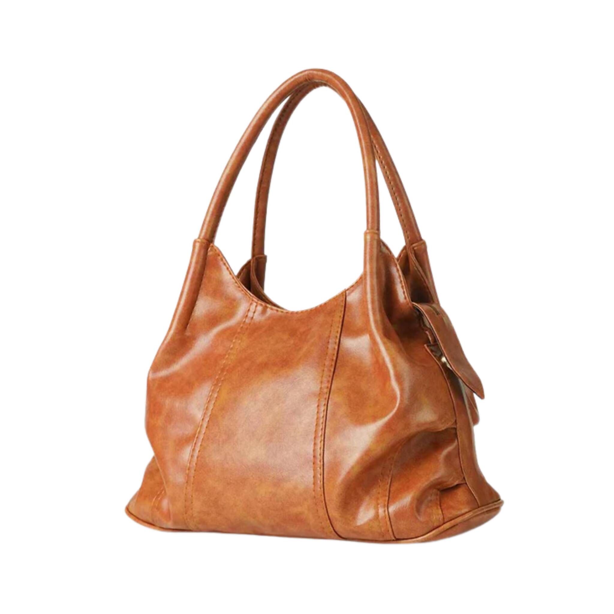 Hand Bag, Top Zipper Closure, Inner Pockets & Outside Zip Pocket, for Women