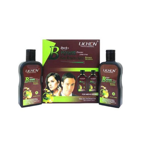 Lichen Black Hair Color Shampoo