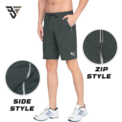 Shorts, Zipped Comfort Swiss Elegance & 3-Quarter, for Men