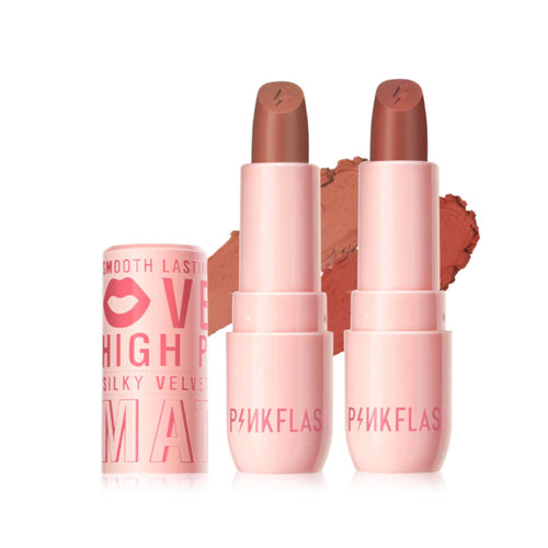 Matte Lipstick, Silky Velvet & 16 Color Options, Made In China, 03 Years Shelf Life