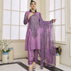 Unstitched Suit, Amethyst Orchid 3-Piece Printed Lawn & Elegance in Every Stitch