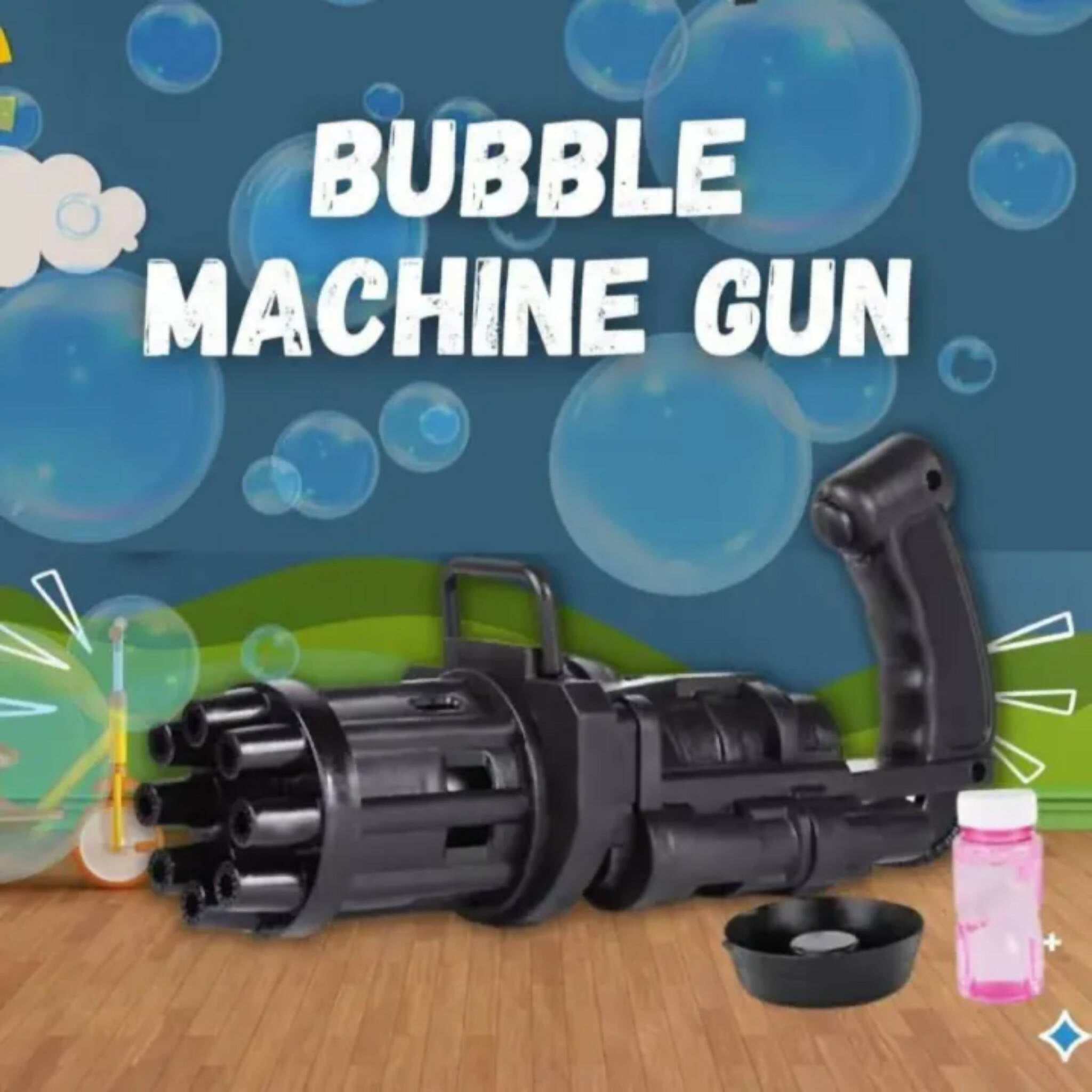 Bubble Machine!, Unleash the Bubble Fun - 8-Hole