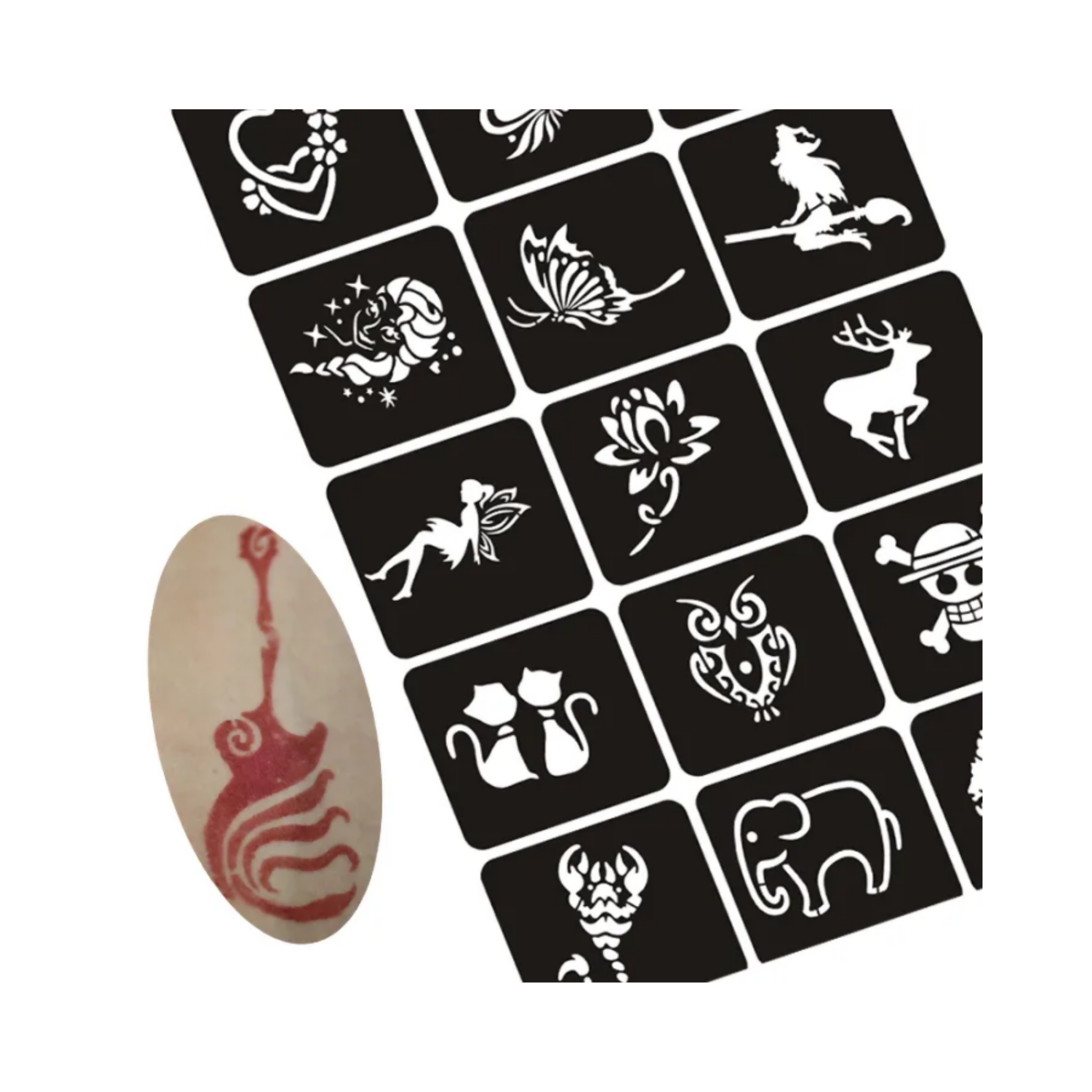 Tattoos!, Sparkling Stencils for Fun & Flawless