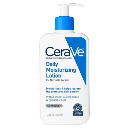 CeraVeDaily Moisturizing Lotion, Hydration with Hyaluronic Acid
