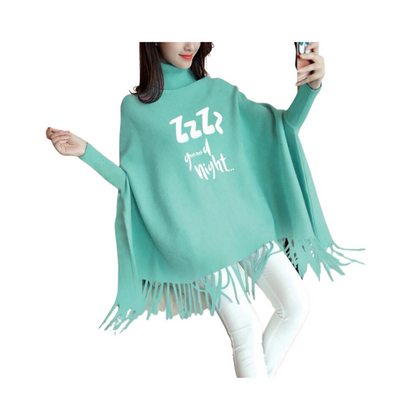 Poncho, Pair with Jeans, Leggings, or Skirts, for Girls'