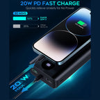 Power Bank, Joyroom Ultra-Fast Charging, Efficient Charging & LED Display