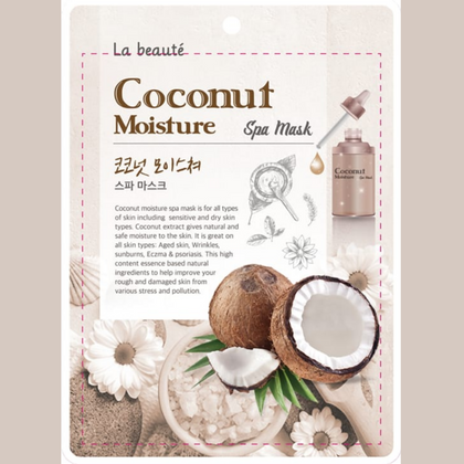 Coconut Sheet Mask, Nourish Your Skin Naturally