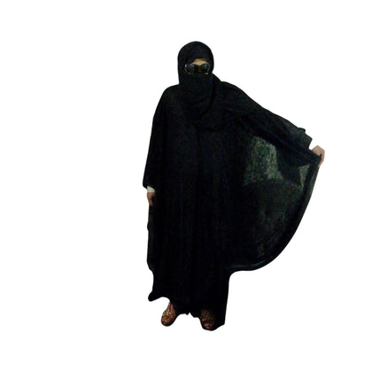 Abaya, Arabic Style, Chiffon, Easy to Washable, for Women