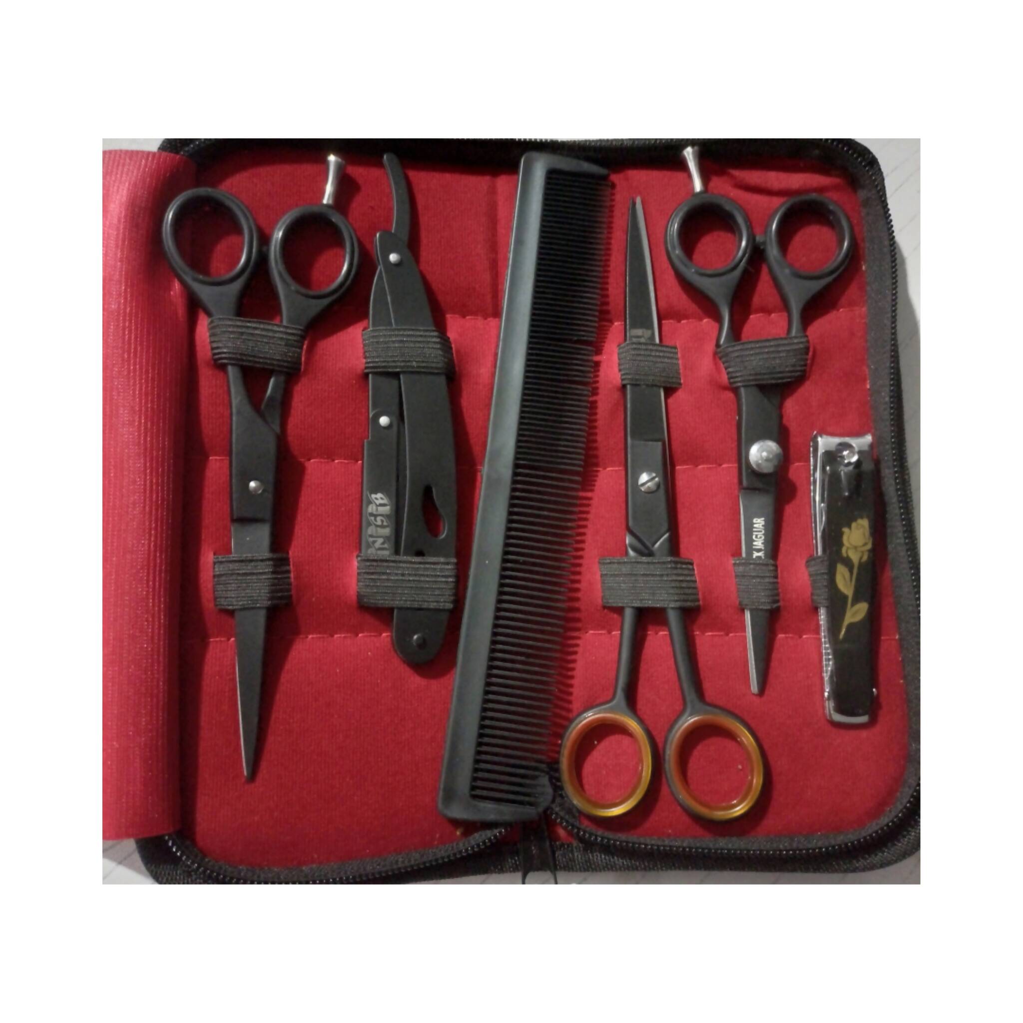 Scissors Kit, Precision & Style Top-Quality Tools, for Styling & Cleaning