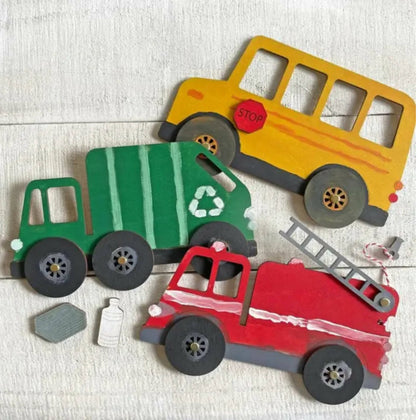 Paint, Brush & Craft, Park Creativity with Laser Cut Wooden Craft Learning