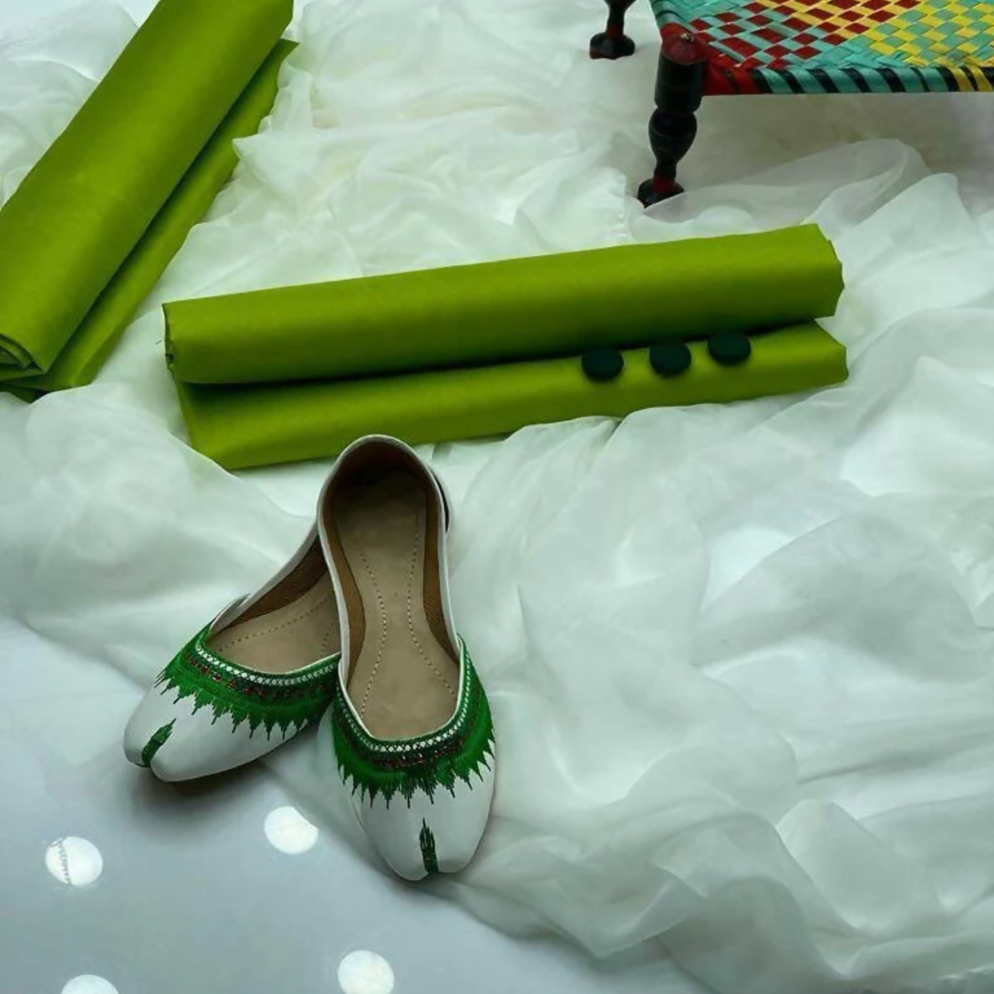 Unstitched Suit, Cotton Silk Set with Gift, Luxurious & Elegant!, for Women