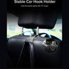 Car Seat Hanger, Practical Organizer, for On-the-Go Convenience