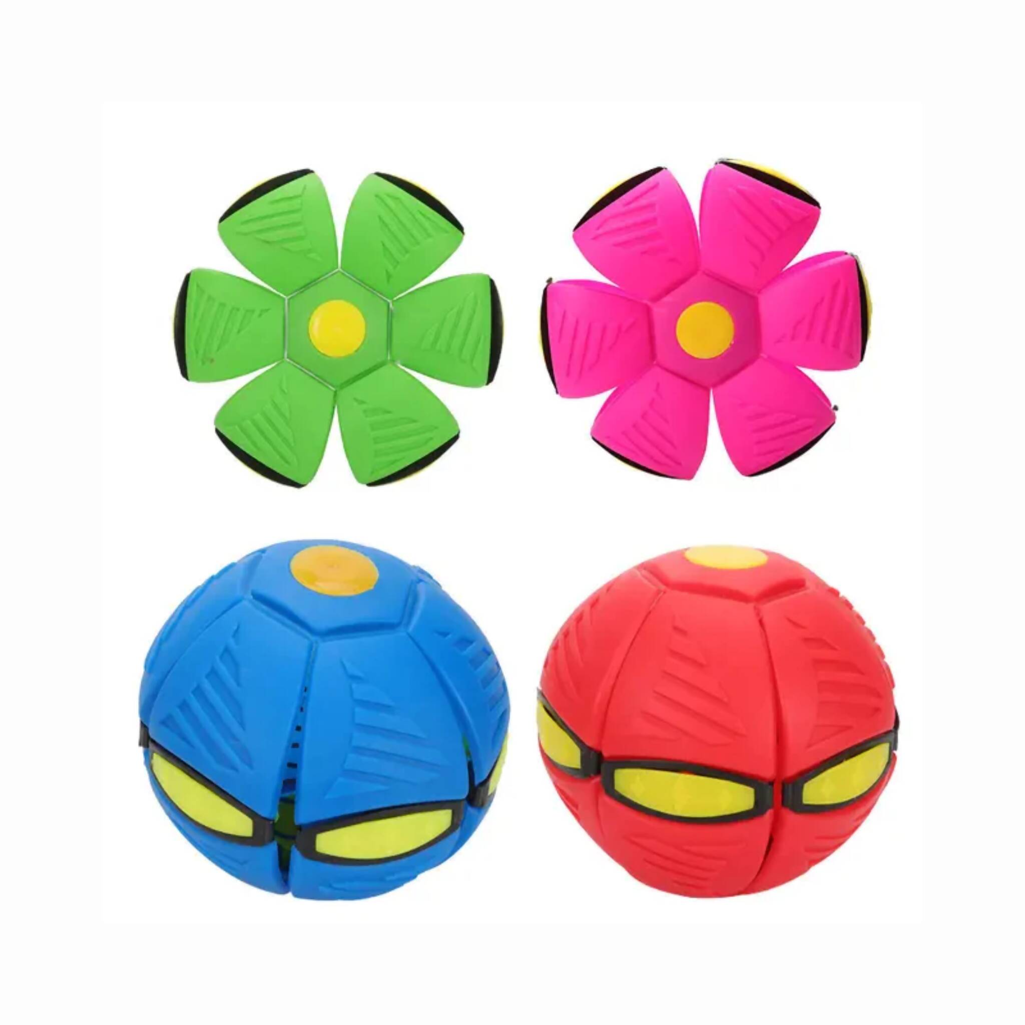 Phlat Ball, Transformative Mini Sports Toy, for Portable Fun