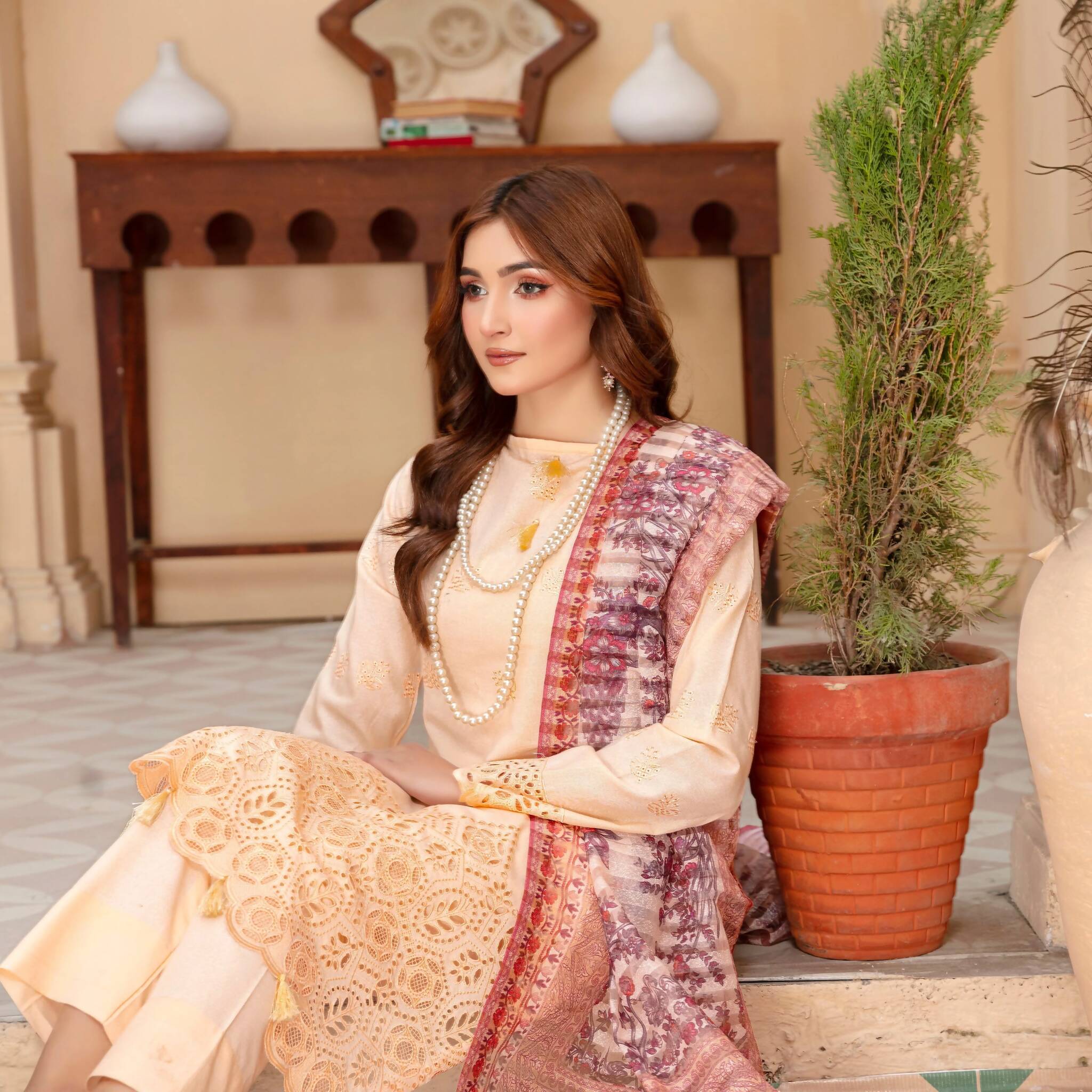 Women Unstitched Suit